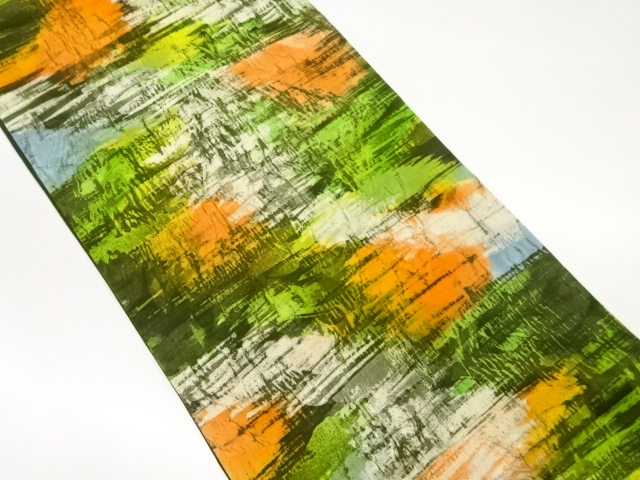 JAPANESE FUKURO OBI / MATELASSE / ABSTRACT
